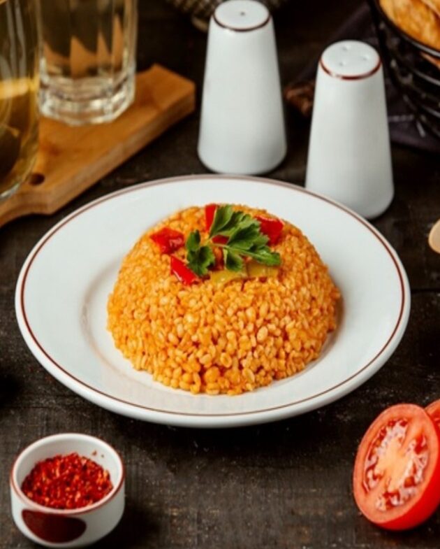 Bulgur Pilaf Food Receipe Turkish cuisine