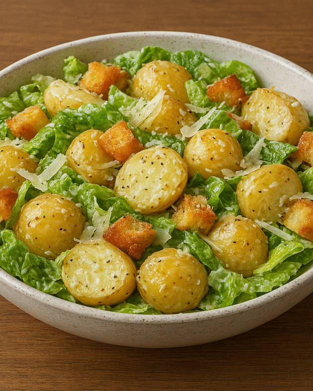 Caesar potato salad