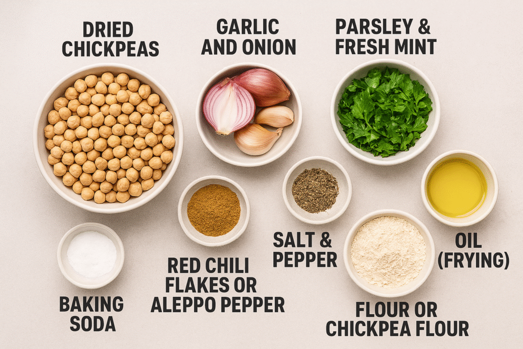 falafel ingredients 