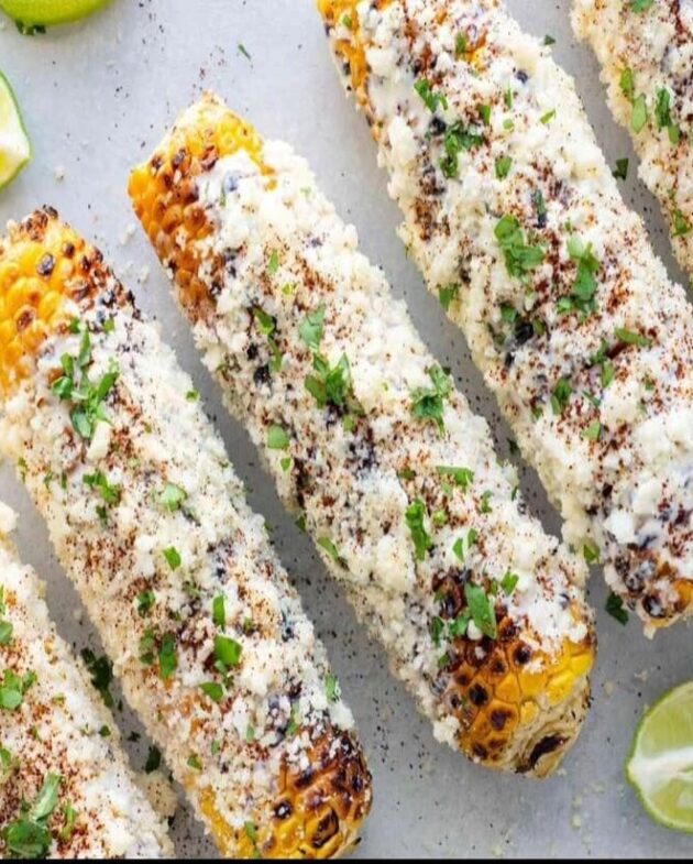 Elote: A Mexican Grilled Corn