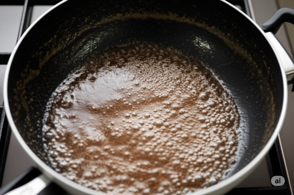 Addition of Milk and Banana 