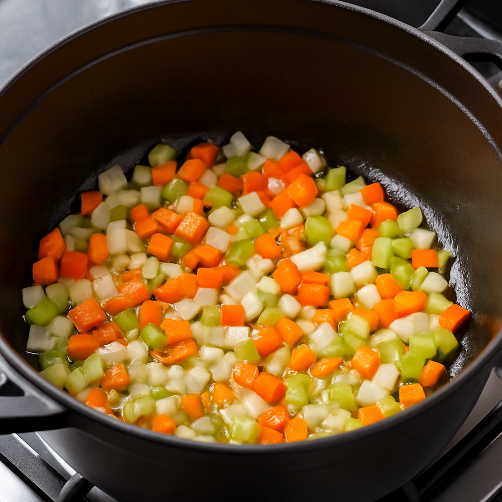 Sauté veggies 