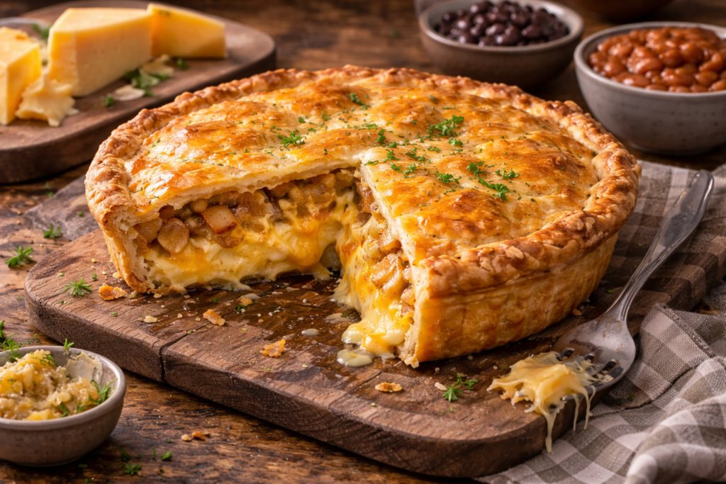 Cheese & Onion Pie 