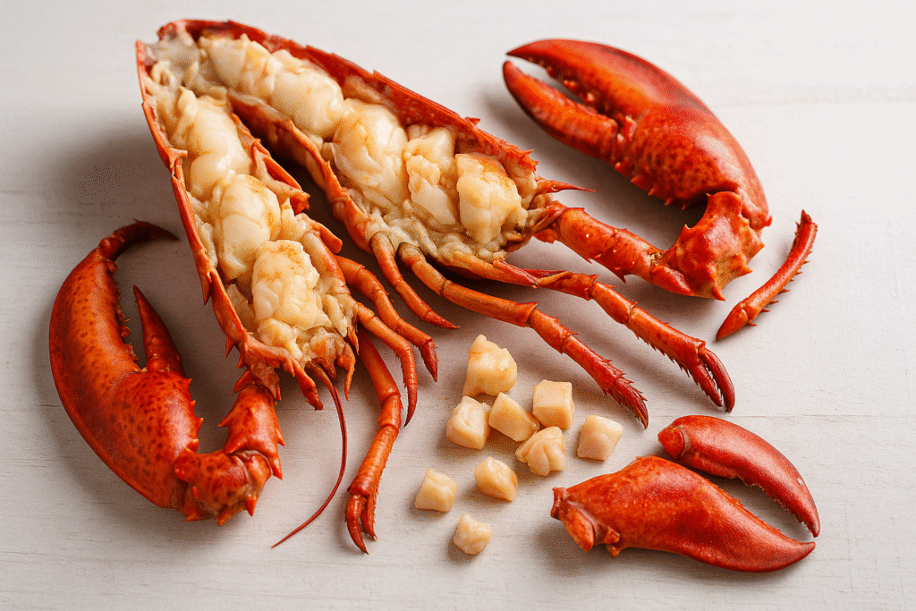 Cook lobster thermidor