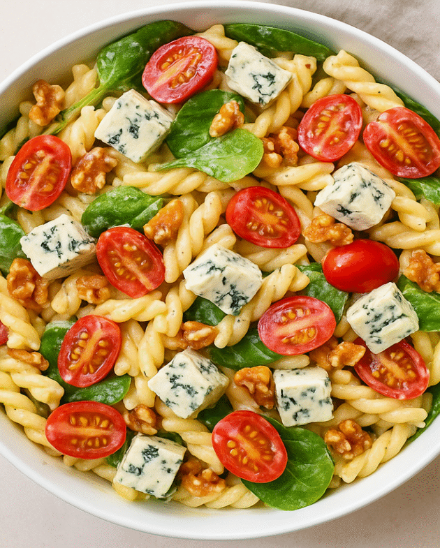 Preparation of Gorgonzola dish