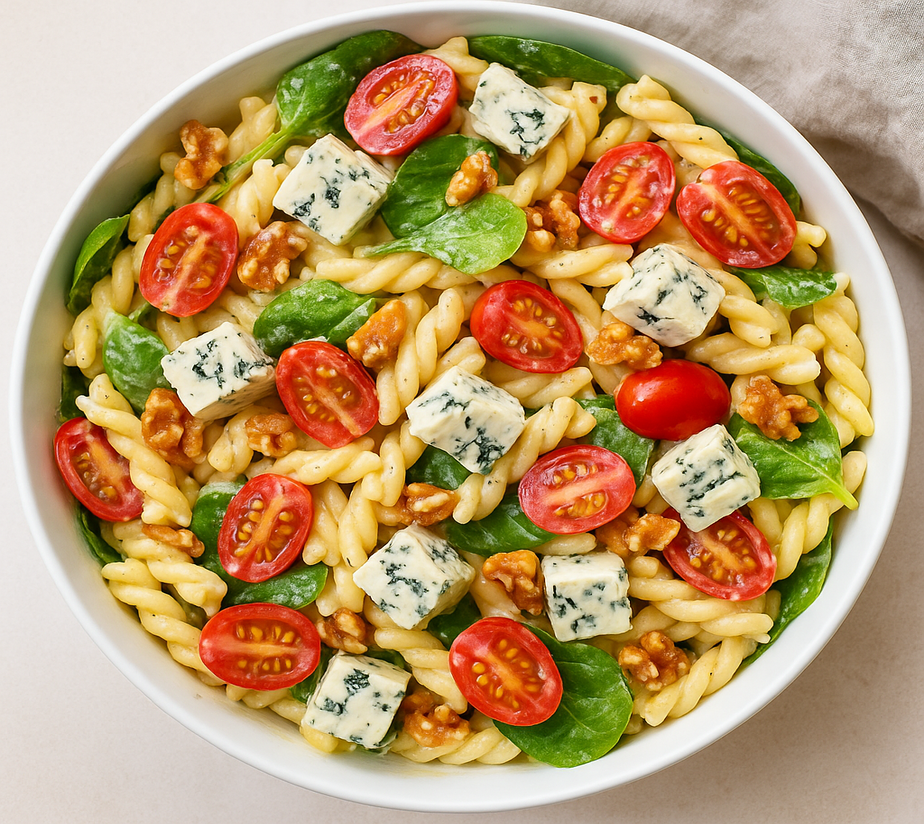 Preparation of Gorgonzola dish