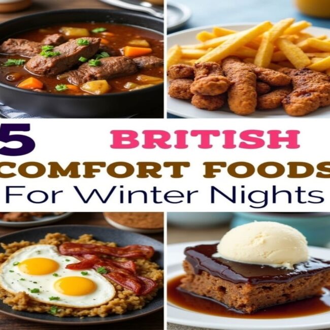 5 British Comfort Foods for Winter Nights