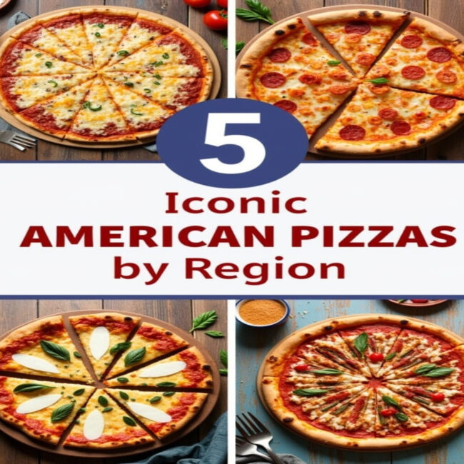 5 Iconic American Pizzas by Region