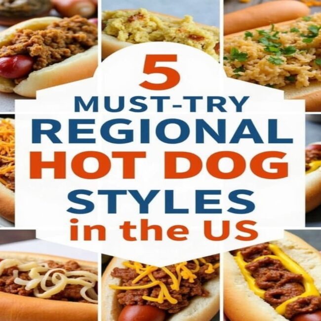 5 Must-Try Regional Hot Dog Styles in the US