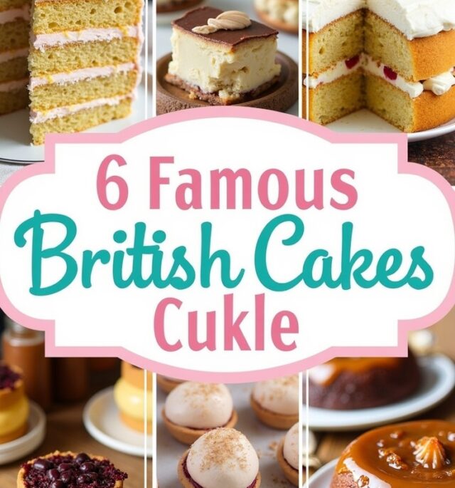 6 Famous British Cakes You’ll Love
