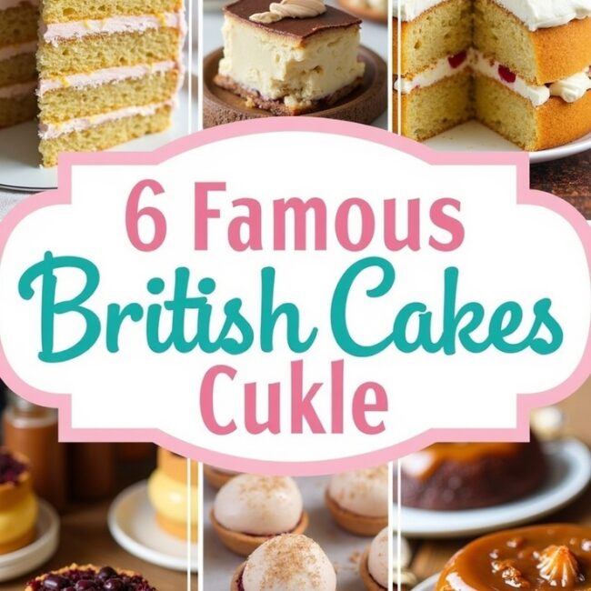 6 Famous British Cakes You’ll Love