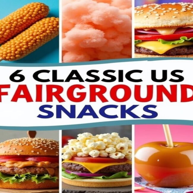 6 Classic US Fairground Snacks