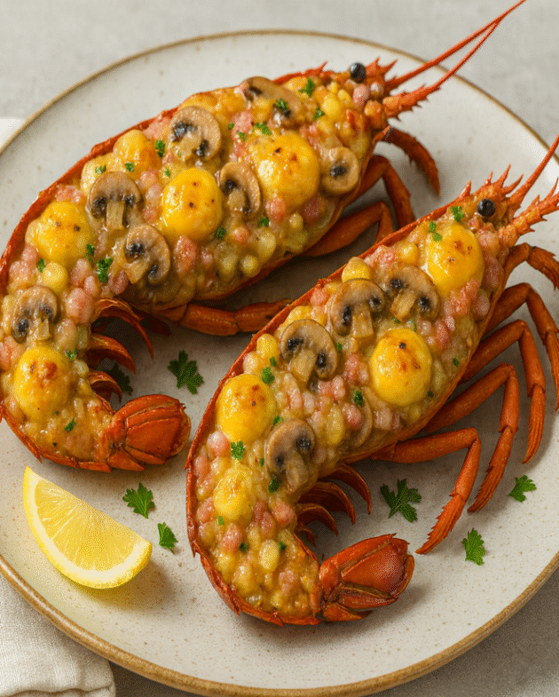 Lobster thermidor recipe