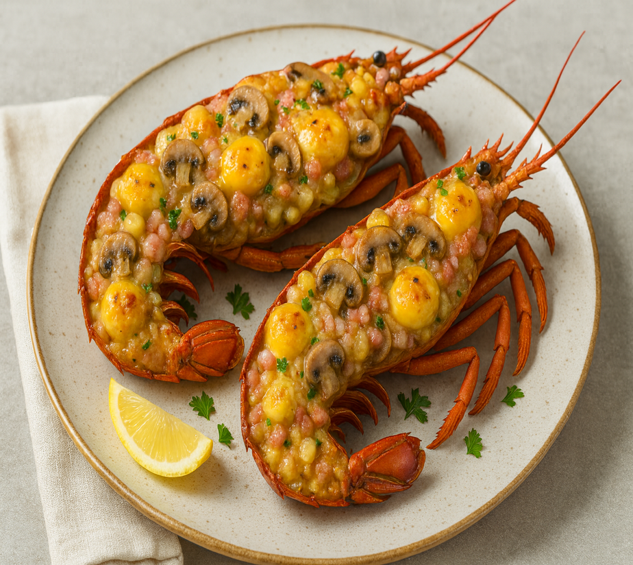 Lobster thermidor recipe