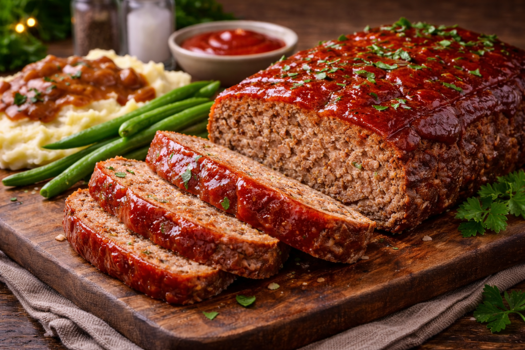 Homecooked Meatloaf 