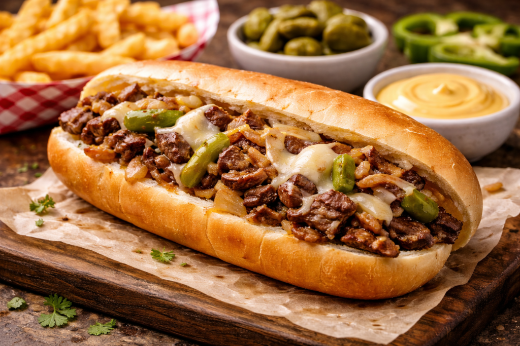 Philly Cheesesteak Recipe 