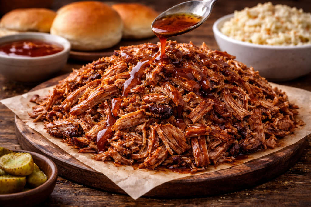 Pulled Pork with Tomato Sauce