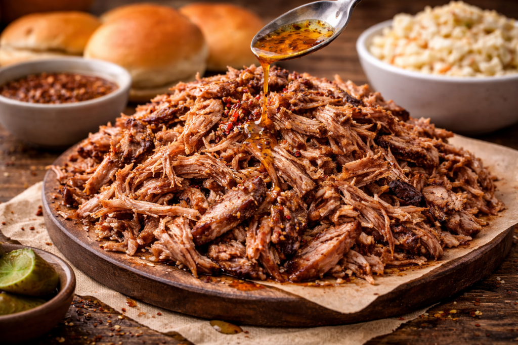 Pork with Vinegar Sauce 
