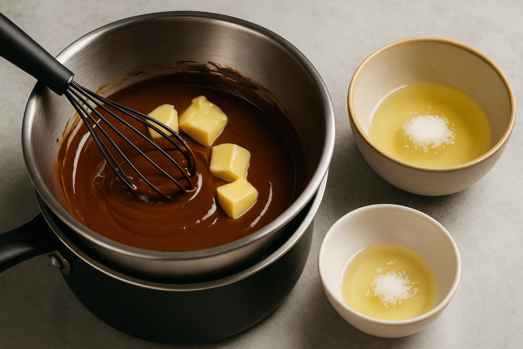 Ingredients of Chocolate Mousse 