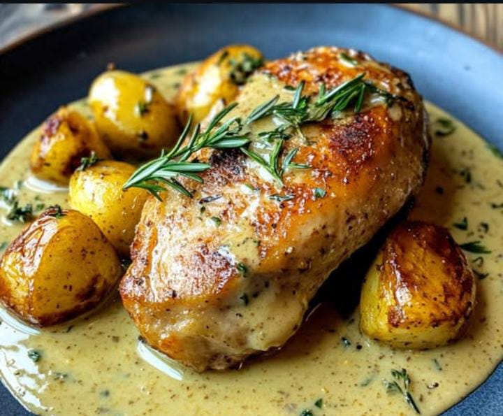 Pair Chicken Dijon with Potatoes