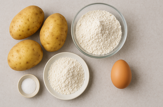 Ingredients for Gnocchi 