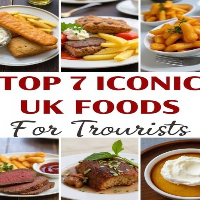 Top 7 Iconic UK Foods for Tourists