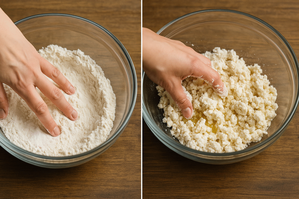 Add and Mix Dry Ingredients 