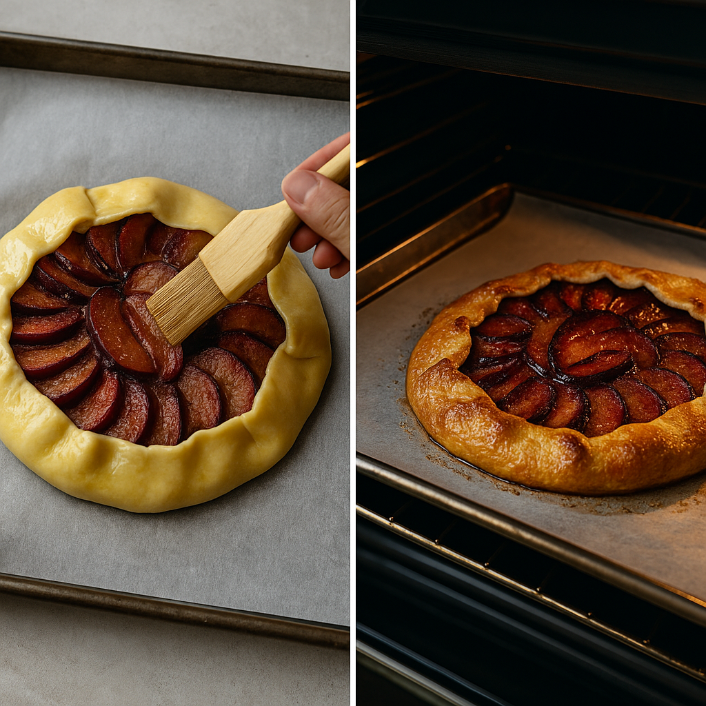 Bake Plum Galette 