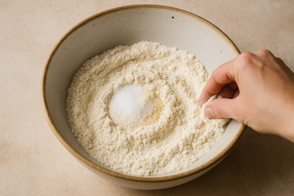 Mix all dry ingredients 