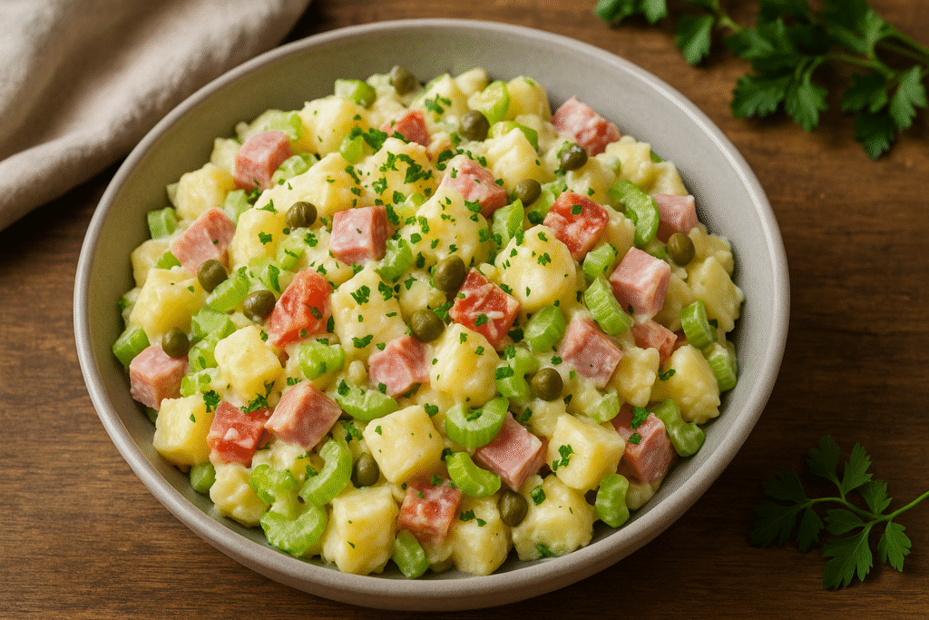 Celery ,Gruyere Emmanel cheese capers 