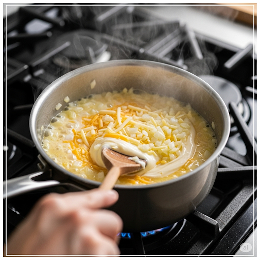 Preparation of the filling 