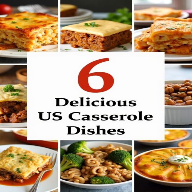 6 Delicious US Casserole Dishes