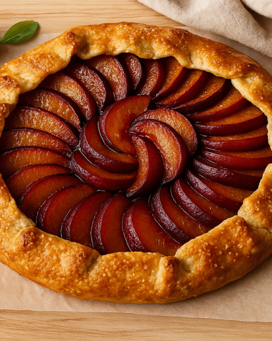 Pluum galette recipe