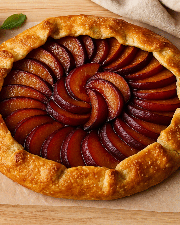Pluum galette recipe