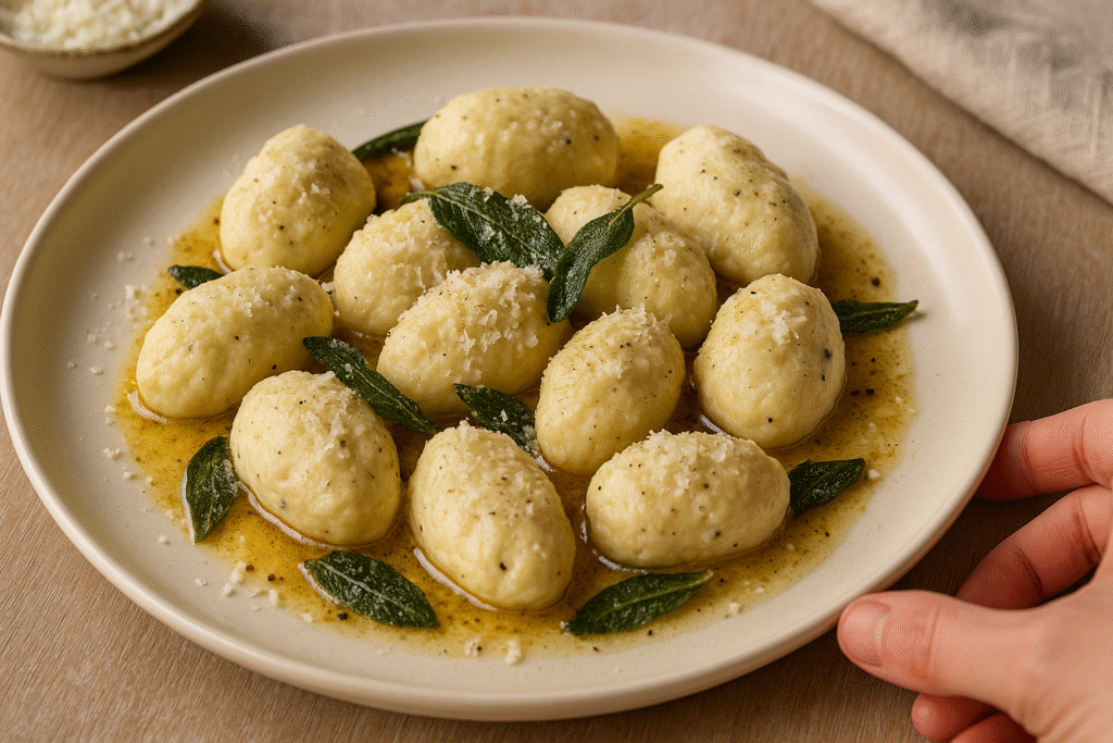 Ricotta Gnudi
