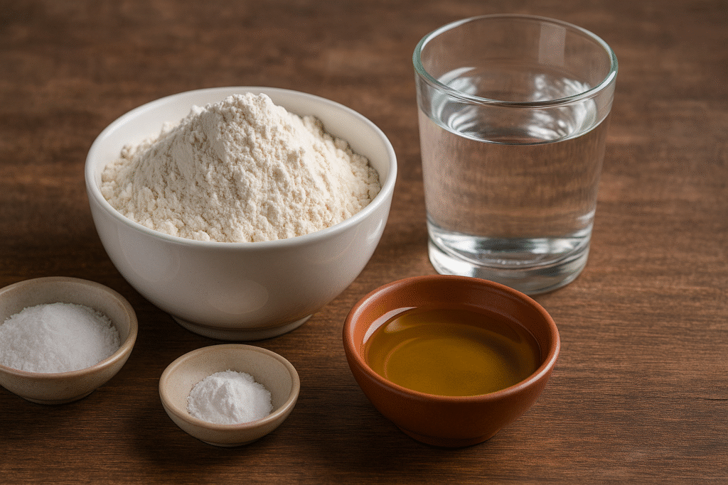 Ingredients for Piadina  