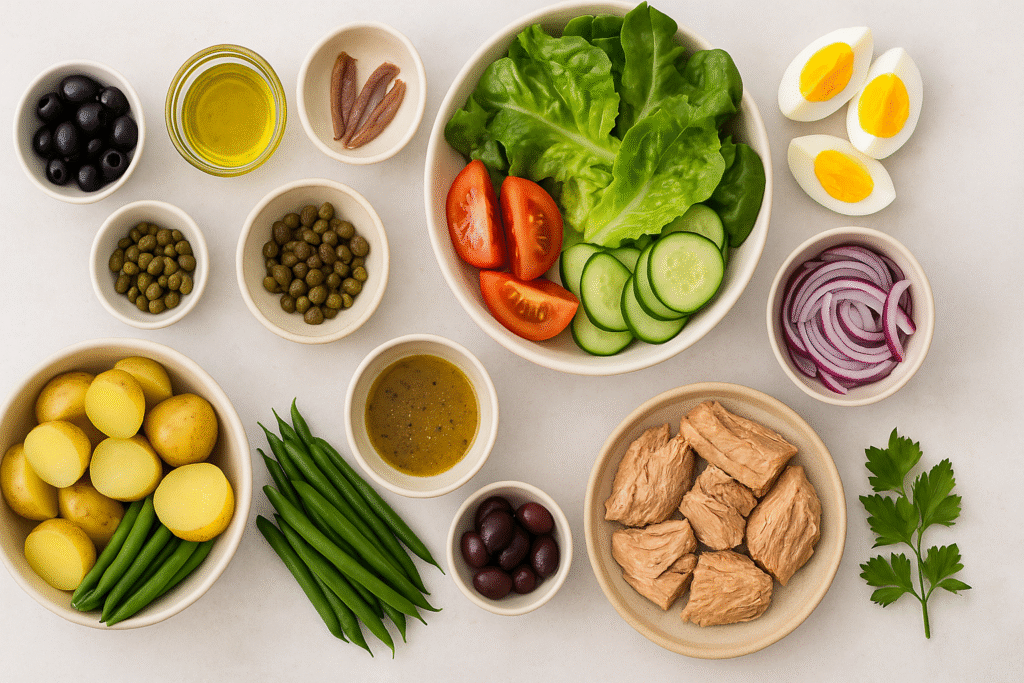 Ingredients for Salade 