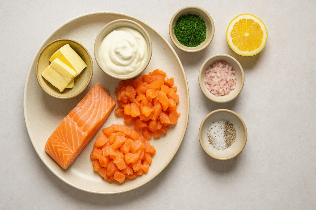 Ingredients for Rillettes 