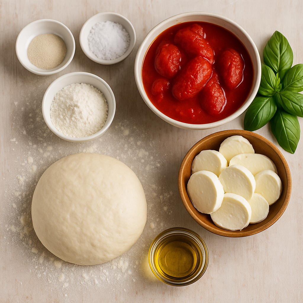 Ingredients for Pizza 