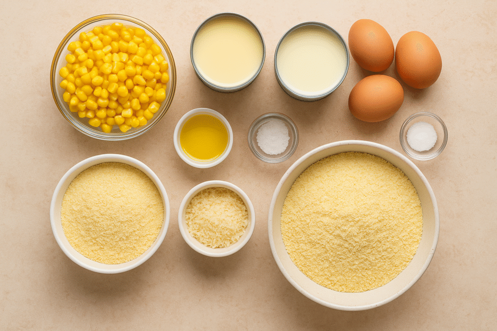 Ingredients for Cremoso