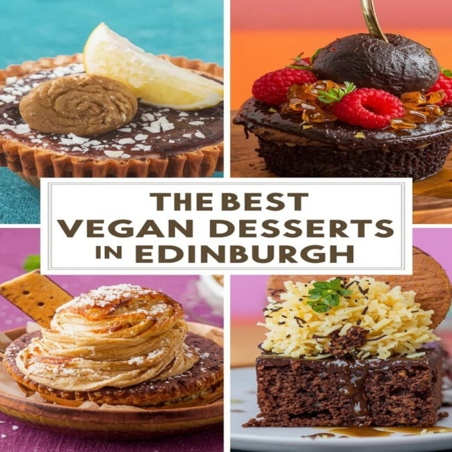 Best Vegan Desserts in Edinburgh