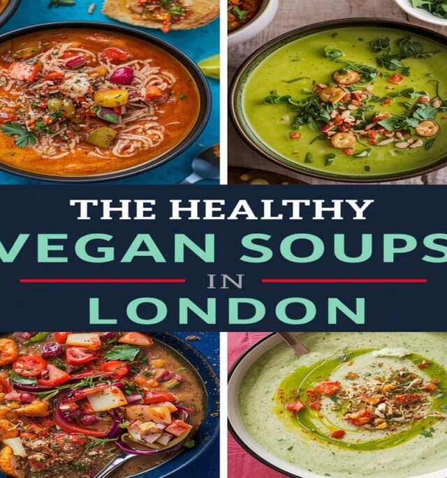 Healthy Vegan Soups in London