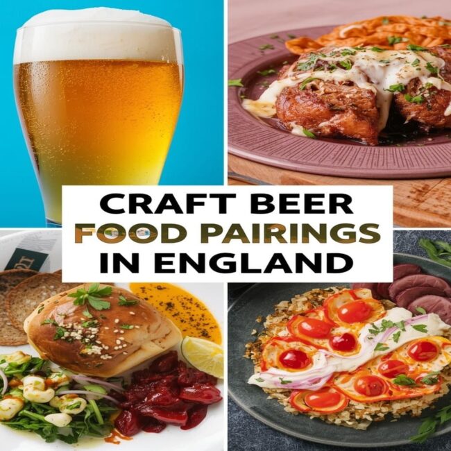 Trending Craft Beer & Food Pairings in England