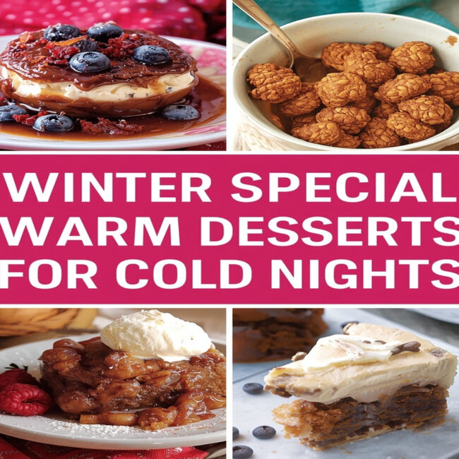 Winter Special Warm Desserts for Cold Nights