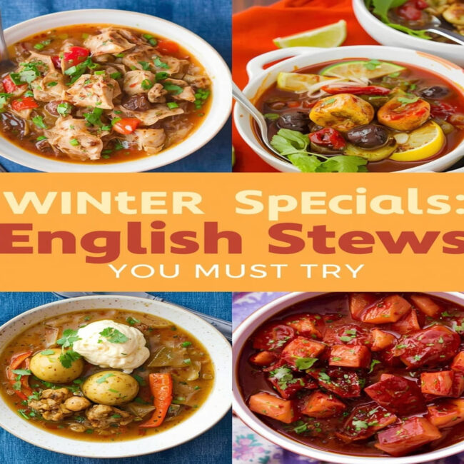 Winter Specials: English Stews You Must Try