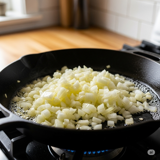Sauté onions 
