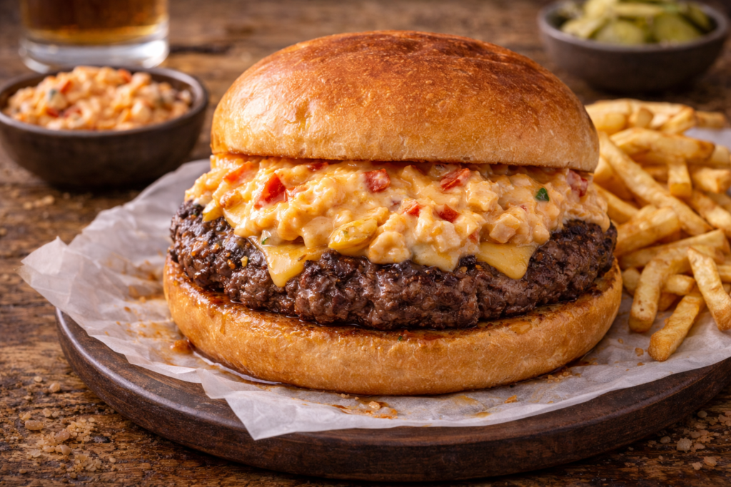 Pimento Cheese Burgers 