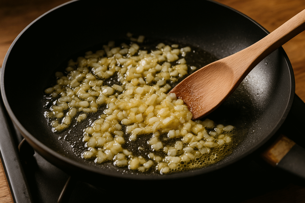Sauté onions 