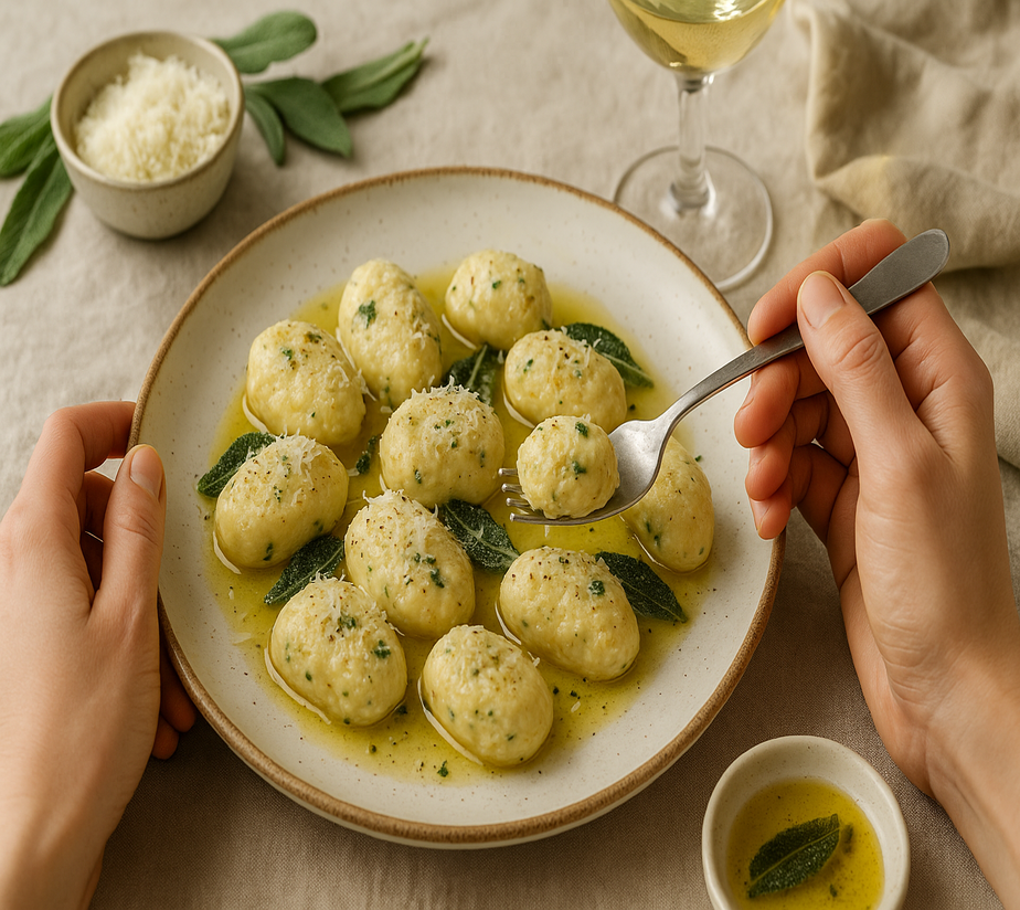 Ricotta Gnudi recipe