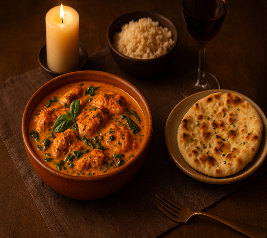 Florentine butter chicken recipe